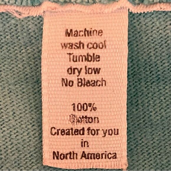 Boho Turquoise Tribal Maxi Sun Dress 100% Cotton Scoop Neck Womens Size Large - Picture 5 of 5